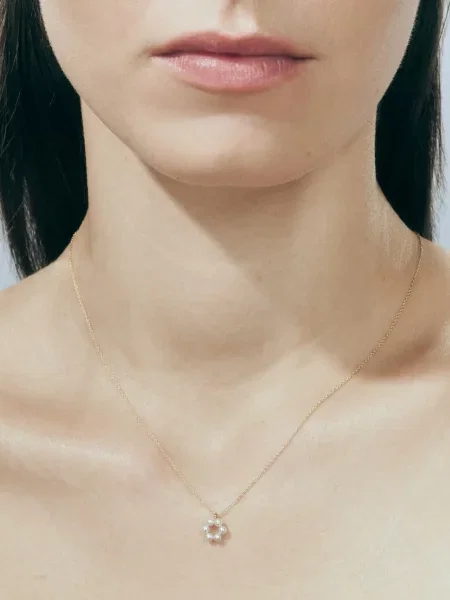 Κολιέ Sophie Bille Brahe κίτρινο