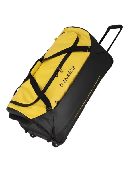 TRAVELITE Gurulós bőröndök sárga