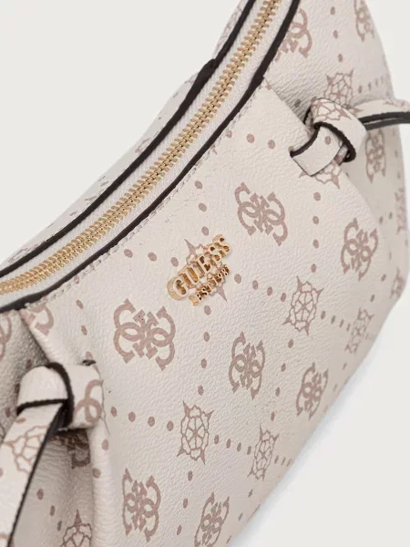 Кожаная сумка-багет Guess