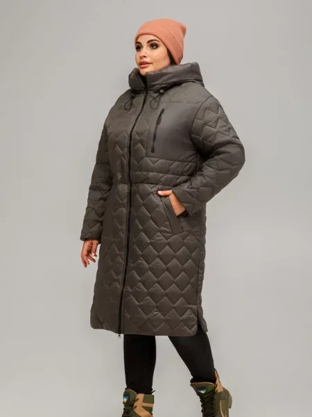 Зимова куртка All Posa хакі