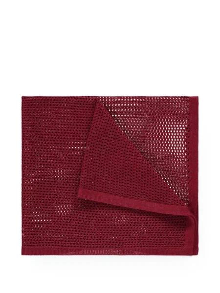 Cravată Zegna tricotate roșu