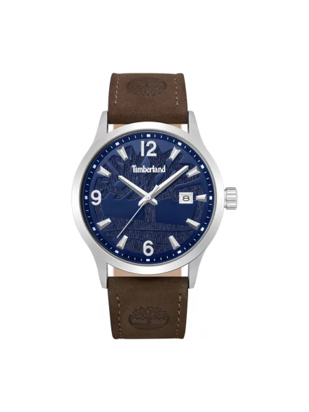 TIMBERLAND Analogové hodinky Date watch Trumbull' hnědá