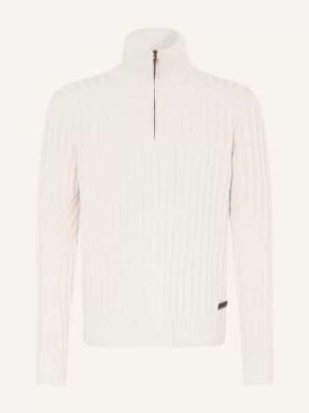 Belstaff Sweter Z Golfem Lincoln beige beżowy