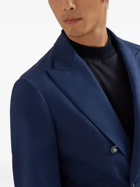 Sacou Brunello Cucinelli albastru