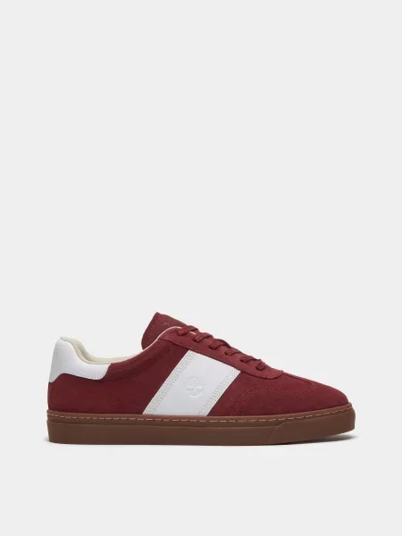 Шкіряні Кеди низькі Timberland LISBON STREET бордовий