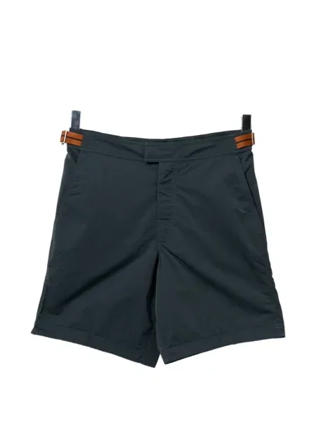 Slip de baie Zegna cu cataramă albastru