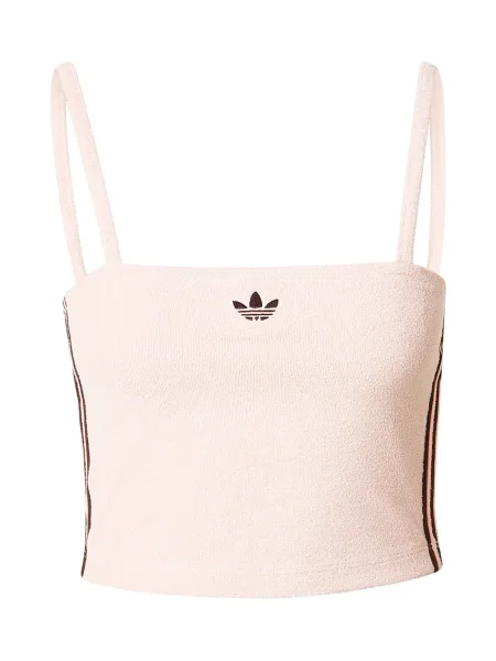 ADIDAS ORIGINALS Top temno rjava roza