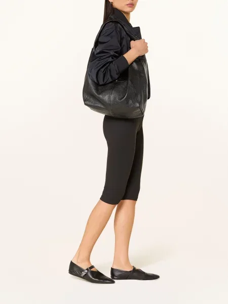 Legginsy Seasonal Essentials Rib Capri czarne