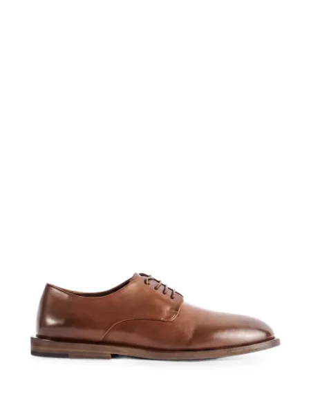 Pantofi derby Marsell din piele maro