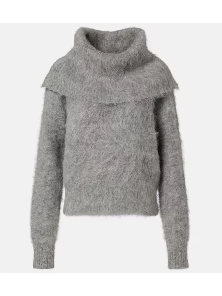 Pulover Toteme din lână alpaca gri