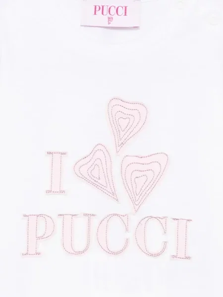 Tricou copii Pucci alb
