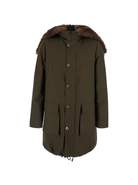 Geacă parka Valentini 1972 cu glugă verde