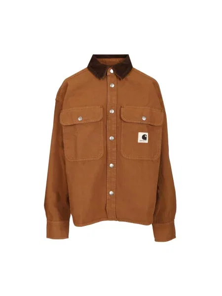 Kurtka Carhartt Wip brązowa