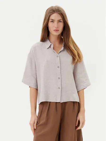 Vero Moda Košile Linn šedá