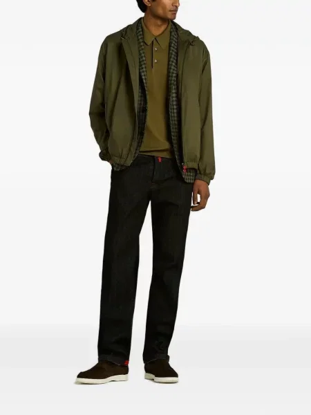 Blugi Kiton cu 5 buzunare negru