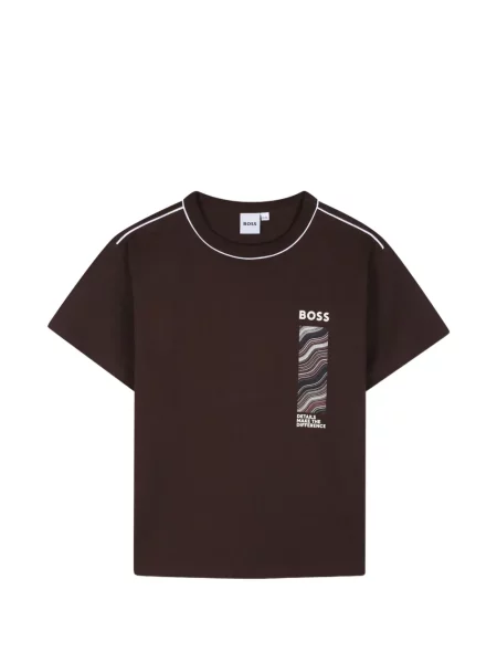 Koszulka dziecięca Bosswear brązowa