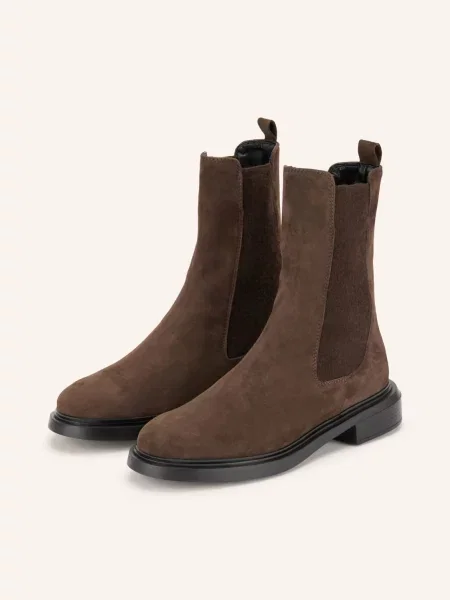 Darling Harbour Chelsea Boots tmavě hnědá