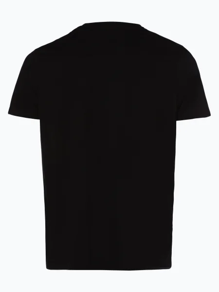 Pánske tričko Alpha Industries Basic Small Logo black čierna
