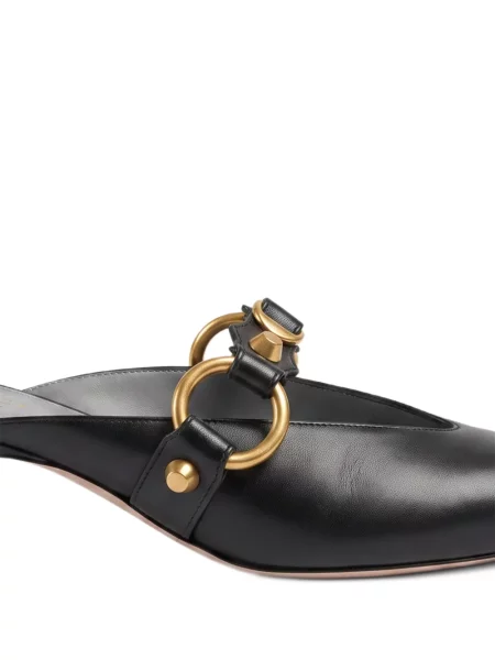 Papuci tip mules Balenciaga negru