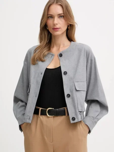 United Colors of Benetton geacă de tranziție gri