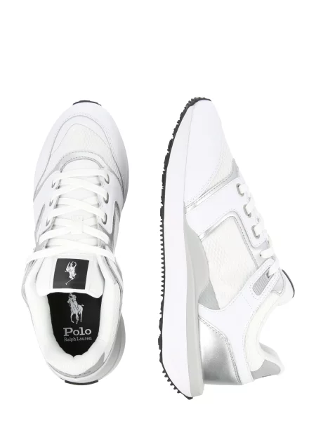 Polo Ralph Lauren Nízke tenisky TRN svetlosivá biela
