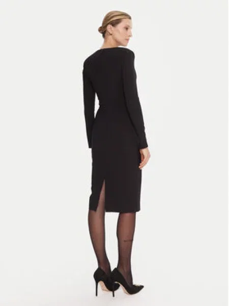 Elisabetta Franchi Cocktail obleka črna