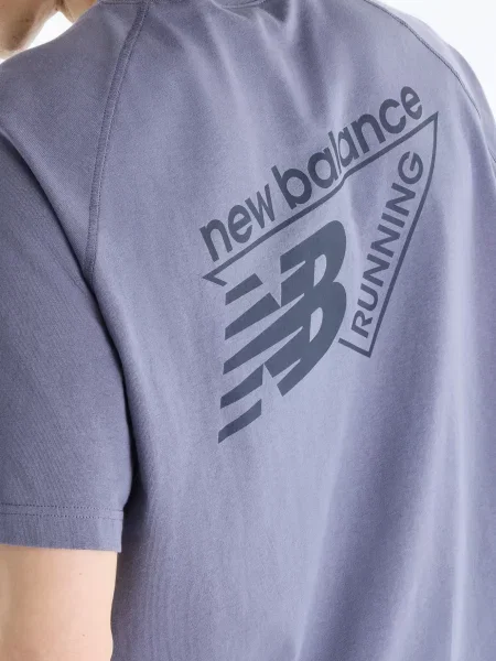 Футболка New Balance серая