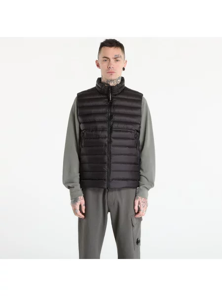 Vest C.P. Company D.D. Shell Down Lens Gilet Black L črna