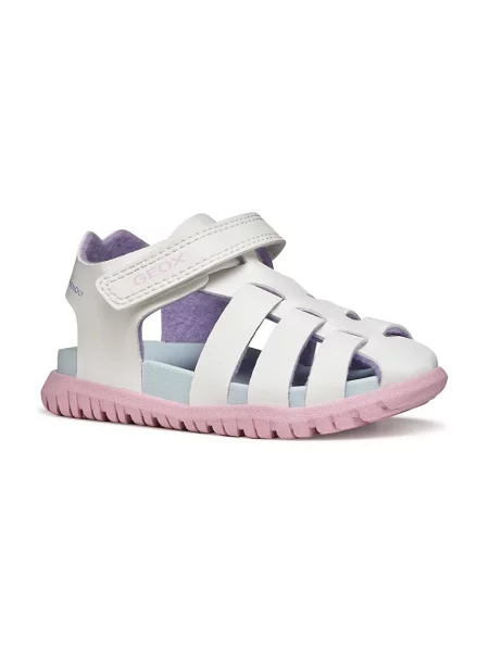 Geox sandály SANDAL FUSBETTO bílé