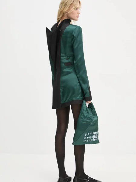 Сукня Maison Margiela mini облягаюча зелений