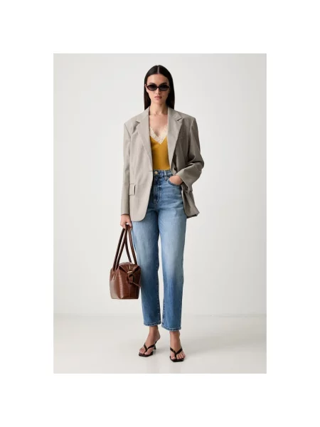 Mom jeans Guess niebieskie
