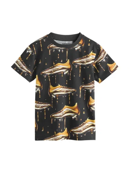 Next Tricou auriu negru