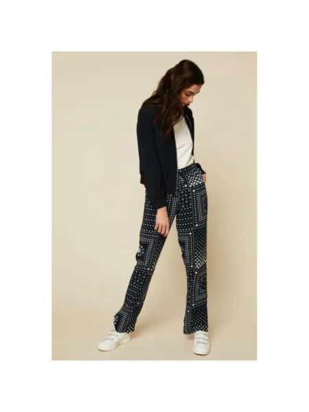 Spodnie Tommy Hilfiger niebieskie