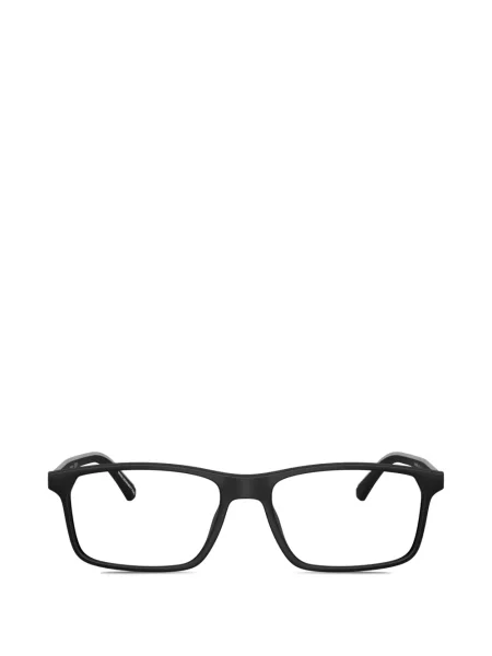 Ochelari de soare dreptunghiulari Emporio Armani negru