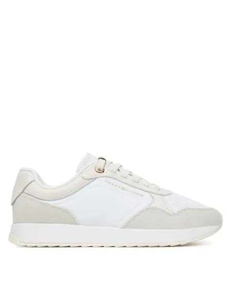 Tommy Hilfiger Sneakersy Th Chic Eva Runner Mesh Béžová biela