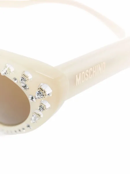 Ochelari de soare ochi de pisică Moschino Eyewear de cristal