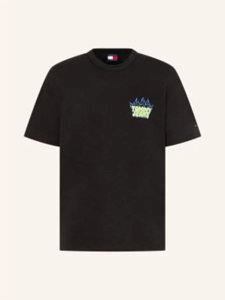 Tommy Jeans Tričko / žlutá / modrá černá