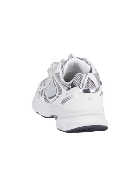 Pantofi Tamaris argintiu