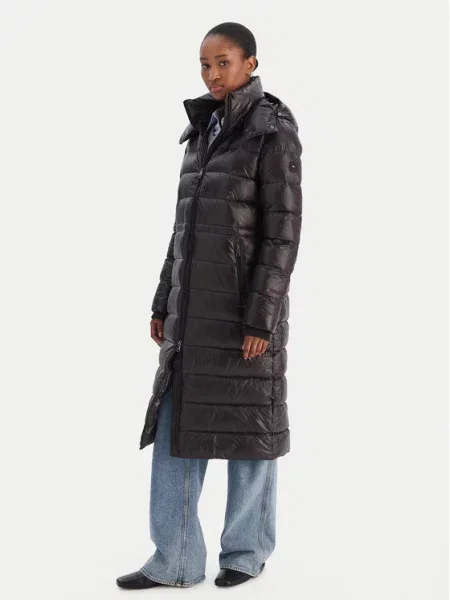 Vatovaná bunda Tommy Hilfiger černá