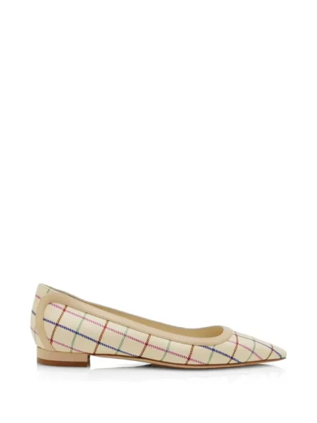 Pantofi cu toc Manolo Blahnik în carouri