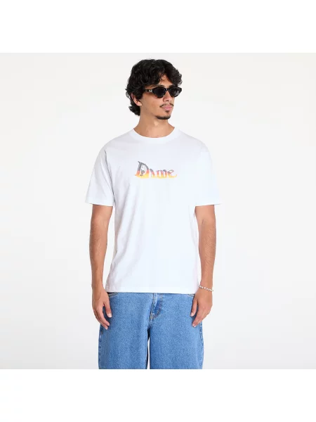 Tricou DIME Classic Skynet T-Shirt UNISEX White M alb