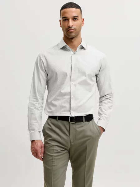 JACK & JONES Cămașă JPRBLAPARKER pastel / închis verde