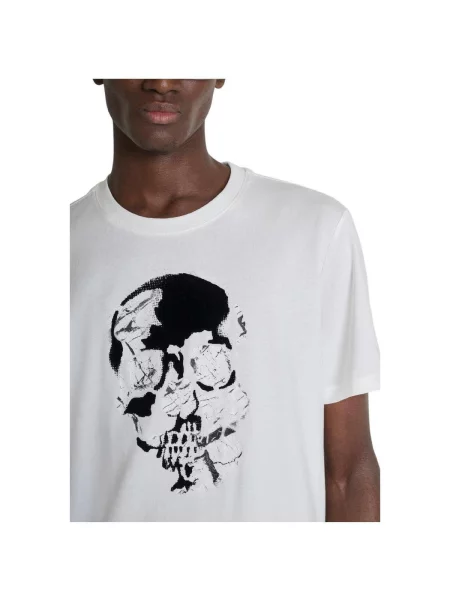 ANTONY MORATO Tricou crem / negru alb