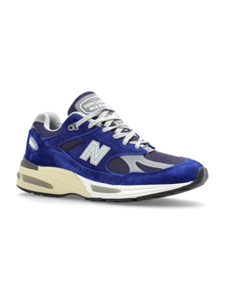Sneakersy New Balance zamszowe niebieskie
