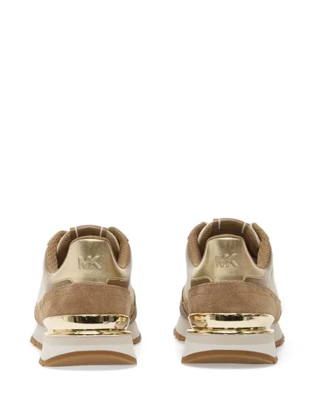 Sneakerși Michael Kors cu imagine maro