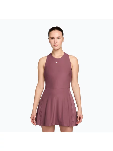 Tenisové šaty Nike Victory pink smoke/white bílé