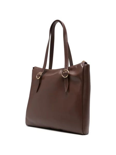 Shopper kabelka Love Moschino hnedá
