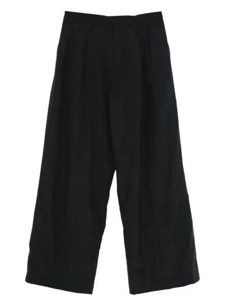 Plisované kalhoty Erl černé