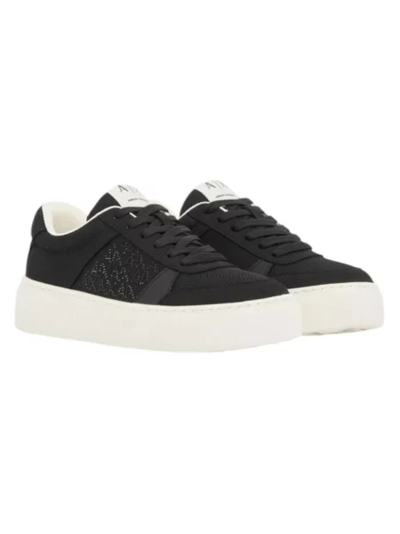Sneakerși Armani Exchange negru