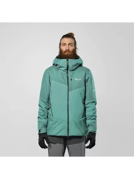 Kurtka puchowa Salewa Ortles Tw Air Hd niebieska